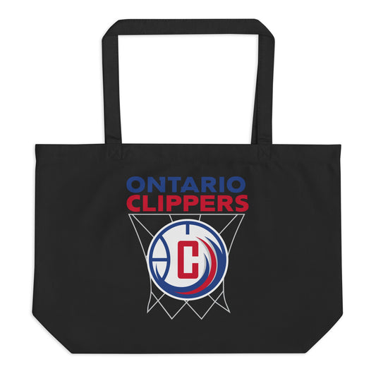 NBA G League Ontario Clippers Net Design Large Eco Tote-0