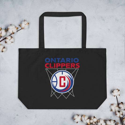 NBA G League Ontario Clippers Net Design Large Eco Tote-2