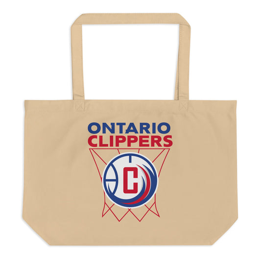 NBA G League Ontario Clippers Net Design Large Eco Tote-3