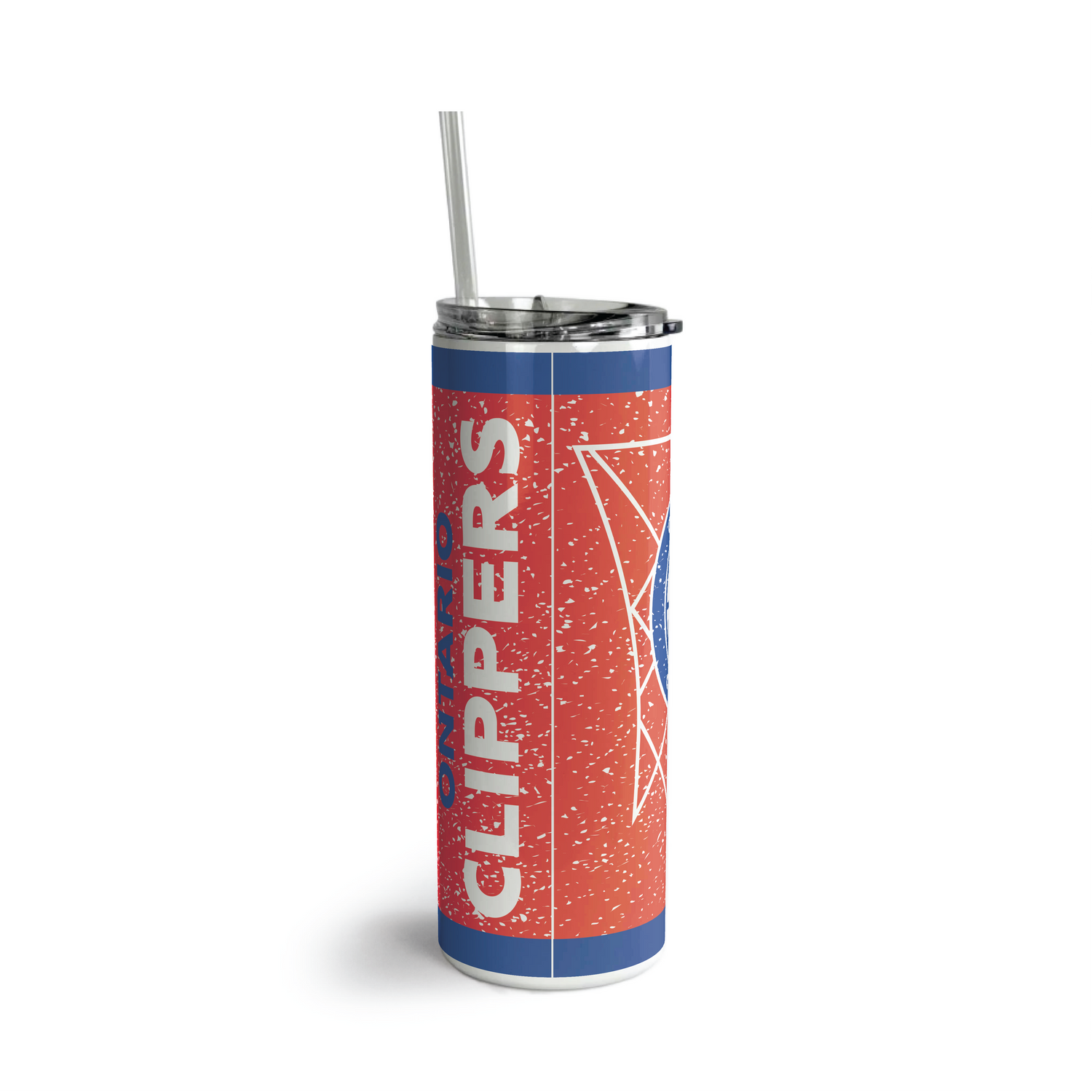 NBA GLeague Ontario Clippers Tumbler 20 oz Skinny Tumbler