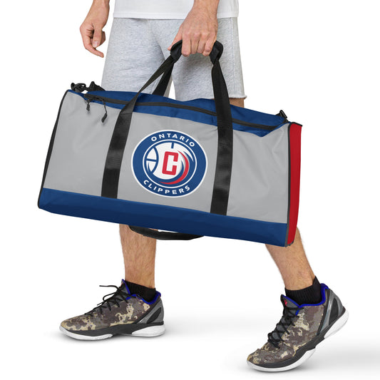 NBA G League Ontario Clippers Circle Duffle Bag-3